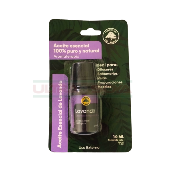 ACEITE ESENCIAL DE LAVANDA C/10 ML